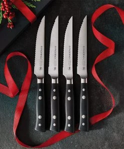 Paderno Montgomery Fully Forged 4-Piece Steak Knife Set 7 Paderno Montgomery Fully Forged 4-Piece Steak Knife Set