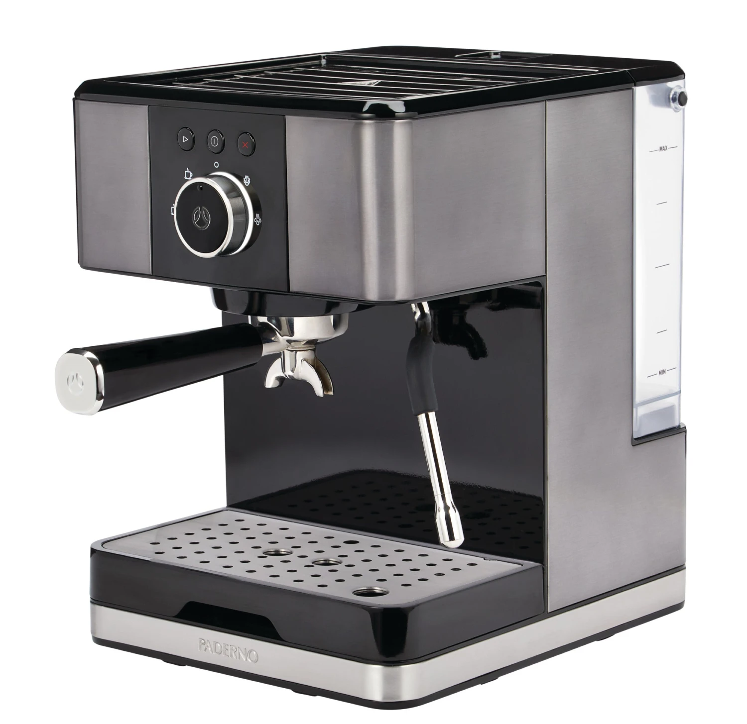 Paderno 20-Bar Espresso Machine Coffee & Tea 3 Paderno 20-Bar Espresso Machine Coffee & Tea