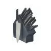 Paderno Highland Fully Forged 14-Piece Knife Block Set 2 Paderno Highland Fully Forged 14-Piece Knife Block Set
