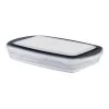 Paderno 2.8 Qt Glass Oblong Baking Dish With Lid 1 Paderno 2.8 Qt Glass Oblong Baking Dish With Lid