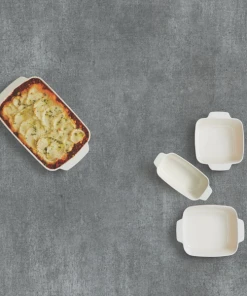 Paderno Signature Smart-Stacking Ceramic Bakeware Set, 4-Pc