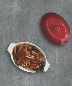 Paderno Bakeware Ceramic 2 1/2 Quart Dish