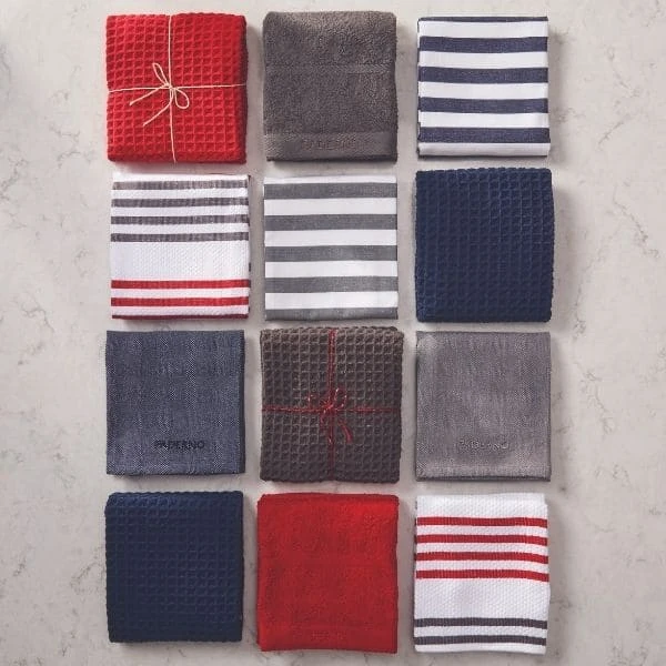 Paderno Yarn-Dyed Kitchen Towel, 2-Pack, Navy | Serviette De Cuisine Tissée-teinte, Paq. 2, Marine Best Sellers 5 Paderno Yarn-Dyed Kitchen Towel, 2-Pack, Navy | Serviette De Cuisine Tissée-teinte, Paq. 2, Marine Best Sellers