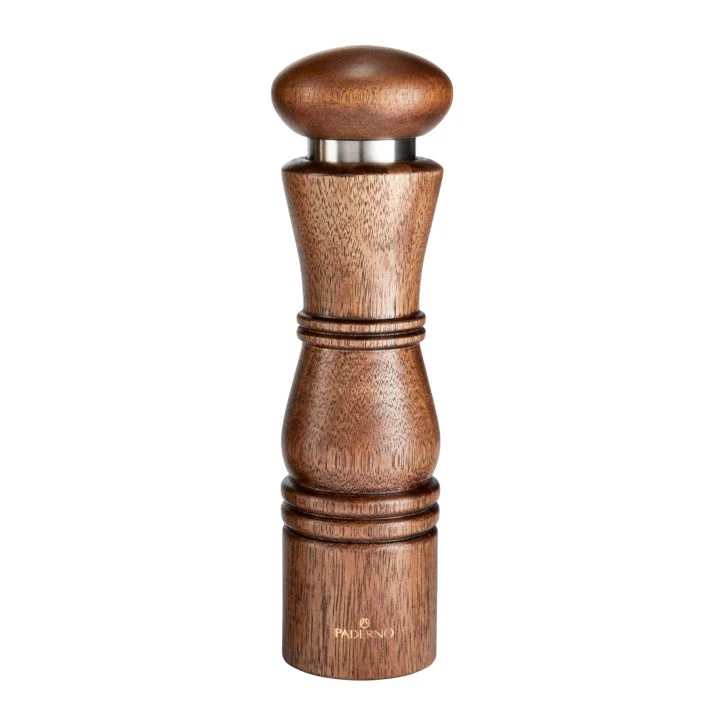 Paderno Signature Walnut Finish Acacia Wood Salt/Pepper/Spice Mill Best Sellers 3 Paderno Signature Walnut Finish Acacia Wood Salt/Pepper/Spice Mill Best Sellers