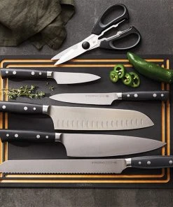 Paderno Knives Montgomery Fully Forged 5" (12.7 Cm) Utility Knife 5 Paderno Knives Montgomery Fully Forged 5