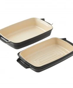 Outlet Paderno Store 42 Paderno Bakeware 2-in-1 Ceramic Roaster Set