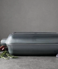 Paderno Bakeware 2-in-1 Ceramic Roaster Set