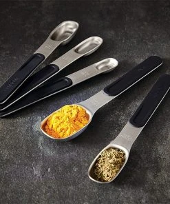 Paderno 5-Piece Magnetic Slim Fit Measuring Spoons 11 Paderno 5-Piece Magnetic Slim Fit Measuring Spoons