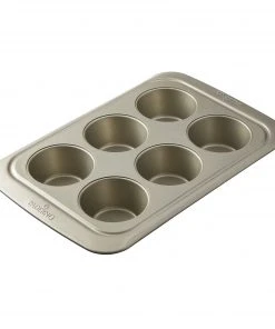 Paderno Bakeware Extra-Large Non-Stick Muffin Pan