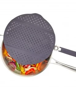 Paderno Silicone Folding Splatter Guard Cookware 12 Paderno Silicone Folding Splatter Guard Cookware