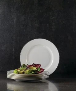 Paderno Bonavista Mid-Rim Salad Plate Set, 6 Piece Best Sellers