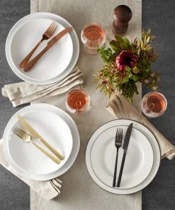 Paderno Bonavista Mid-Rim Salad Plate Set, 6 Piece Best Sellers