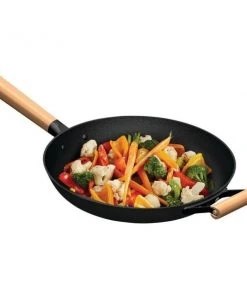 Paderno Cookware Classic Non-Stick Cast Iron Frypan, 32 Cm