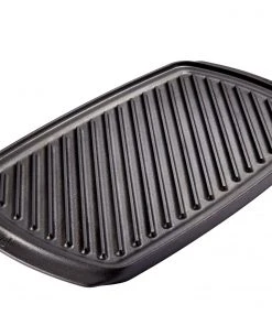 Paderno Pre-Seasoned Cast Iron Reversible Grill And Griddle New Arrivals