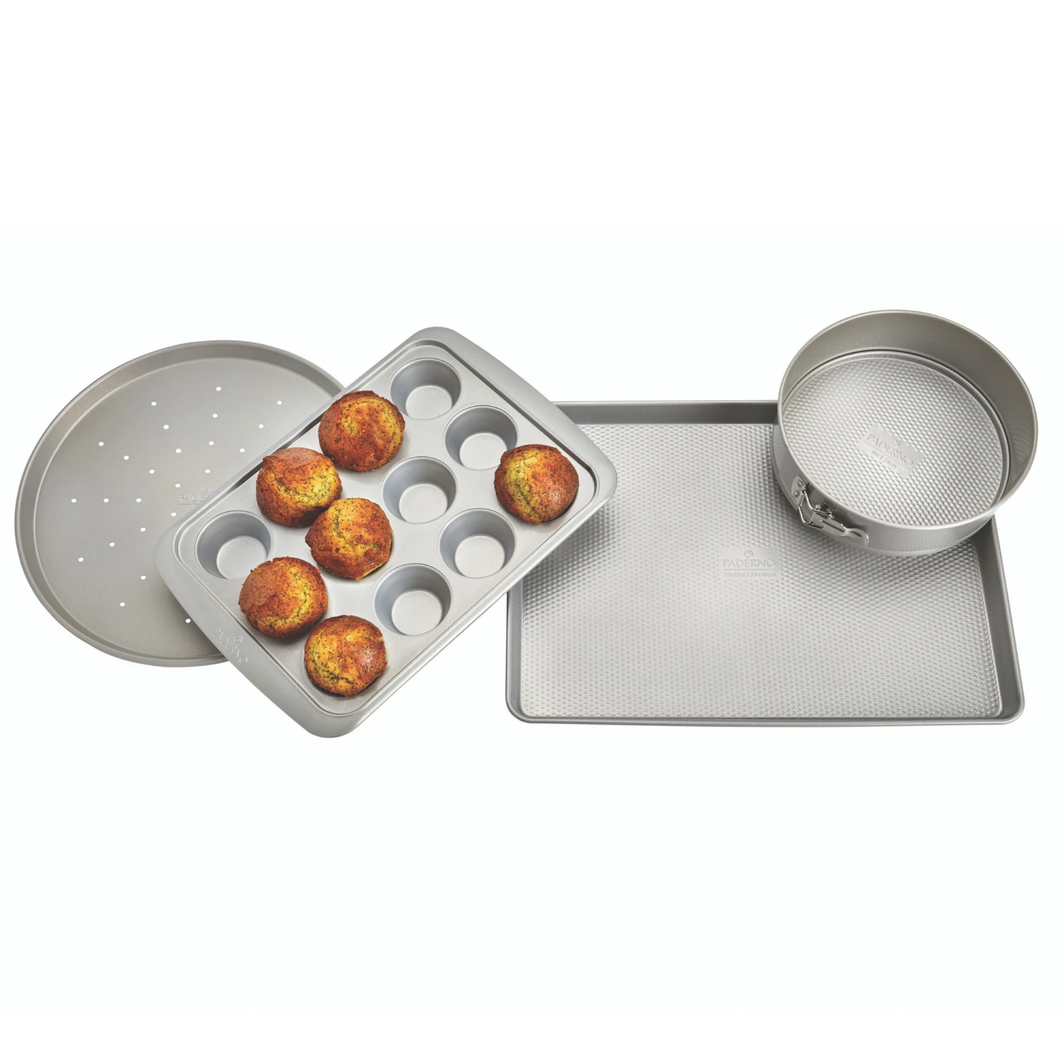 Paderno Professional Springform Pan, 9-in | Moule à Charnière Professionelle, 9 Po 9 Paderno Professional Springform Pan, 9-in | Moule à Charnière Professionelle, 9 Po