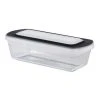 Paderno Bakeware 1.6 Qt Glass Loaf Pan With Lid 2 Paderno Bakeware 1.6 Qt Glass Loaf Pan With Lid