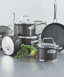 Paderno Cookware Sets Non-Stick Hard-Anodized Cookset, 12-pc | Batterie De Cuisine Antiadhésive, 12 Pièces 17 Paderno Cookware Sets Non-Stick Hard-Anodized Cookset, 12-pc | Batterie De Cuisine Antiadhésive, 12 Pièces
