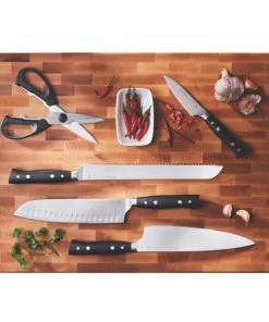 Paderno Montgomery Fully Forged 8" (20.3 Cm) Santoku Knife Knives 8 Paderno Montgomery Fully Forged 8