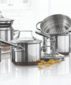 Paderno Cookware Sets Copper Core Stainless Steel Cookset, 12-pc | Batterie De Cuisine En Acier Inoxydable, 12 Pièces 21 Paderno Cookware Sets Copper Core Stainless Steel Cookset, 12-pc | Batterie De Cuisine En Acier Inoxydable, 12 Pièces