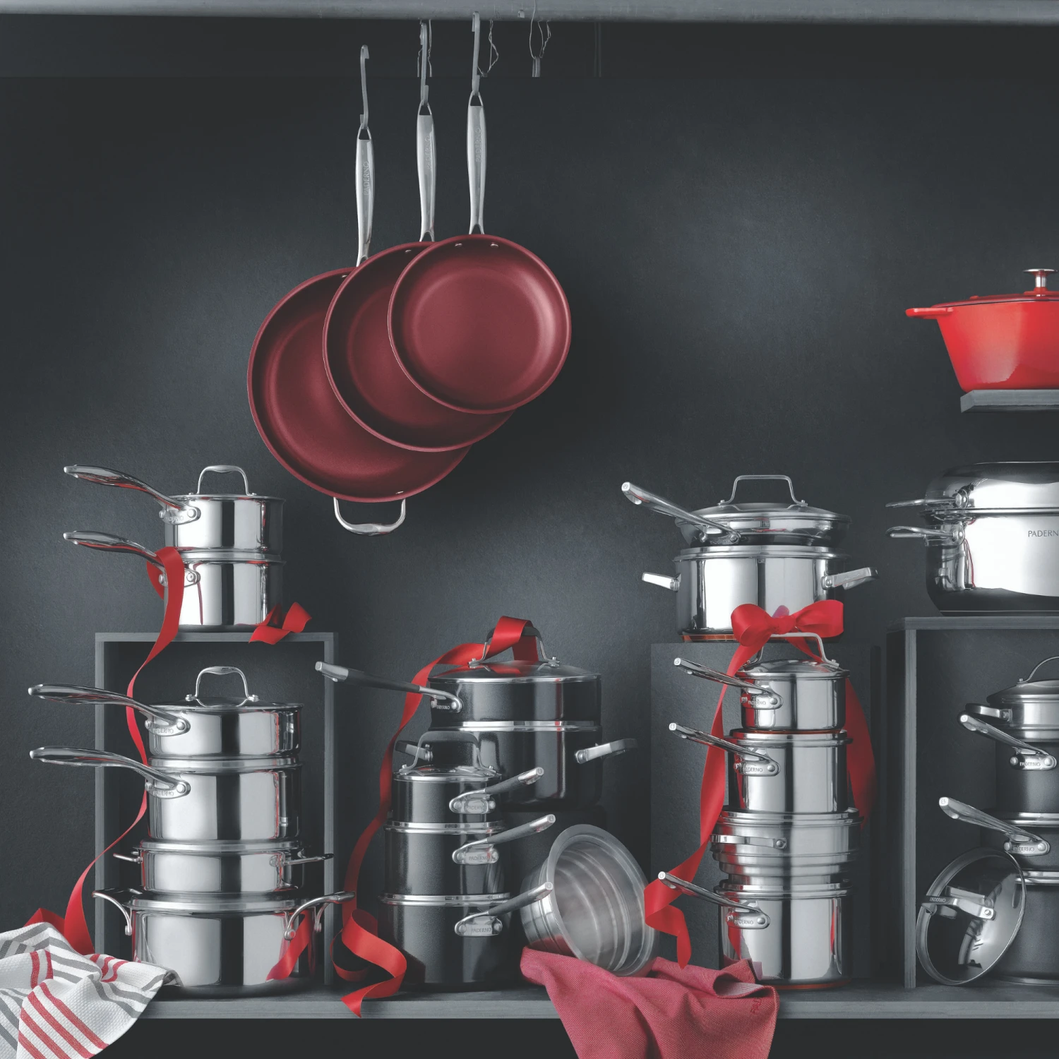 Paderno 7 3/8" (18.8 Cm) Kitchen Shears Knives 3 Paderno 7 3/8" (18.8 Cm) Kitchen Shears Knives