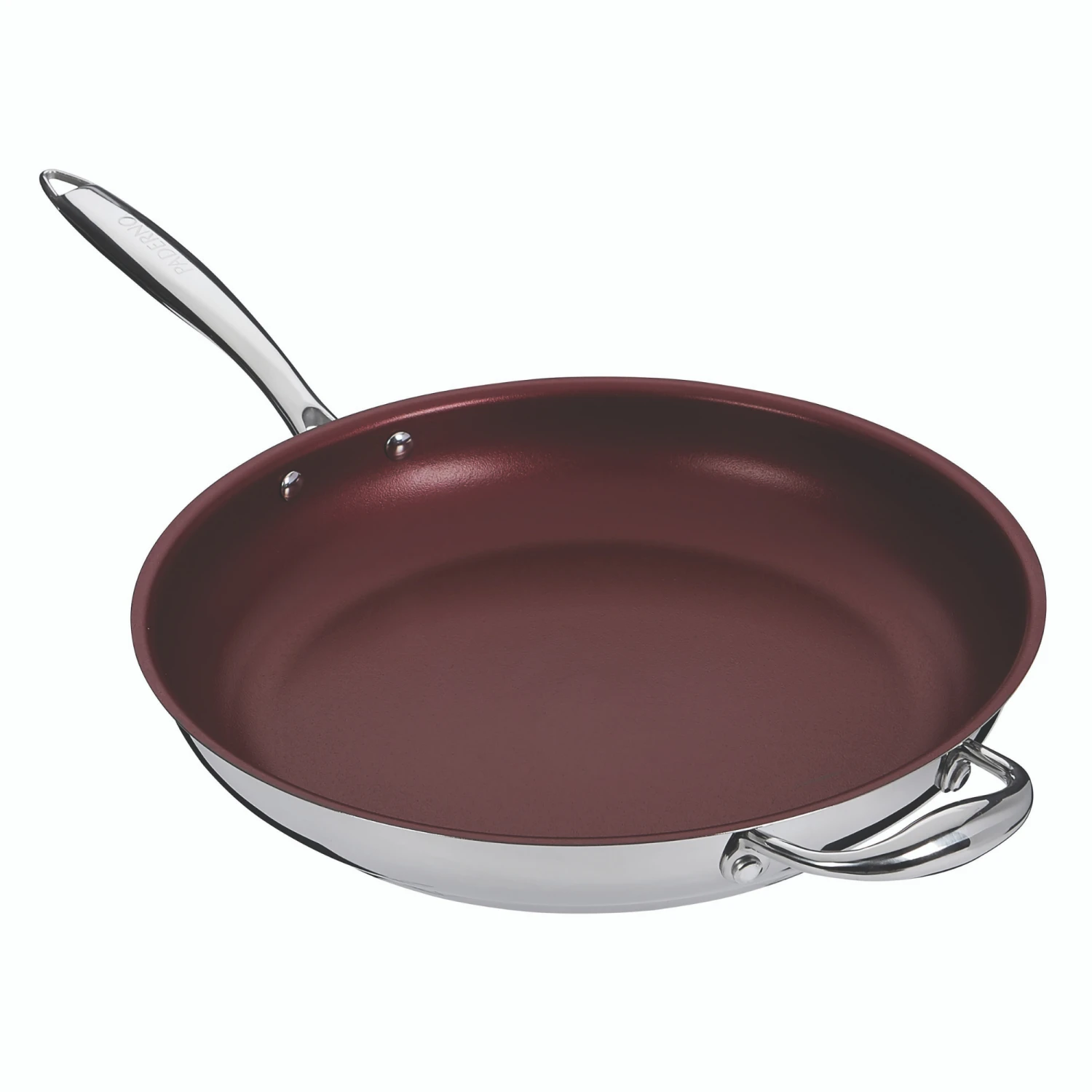Paderno Classic Non-Stick Cast Iron Wok, 32 Cm 3 Paderno Classic Non-Stick Cast Iron Wok, 32 Cm