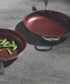 Paderno Classic Non-Stick Cast Iron Wok, 32 Cm 12 Paderno Classic Non-Stick Cast Iron Wok, 32 Cm