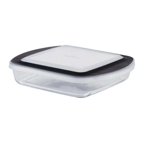 Paderno Bakeware 1.7 Qt Glass Square Baking Dish With Lid 3 Paderno Bakeware 1.7 Qt Glass Square Baking Dish With Lid