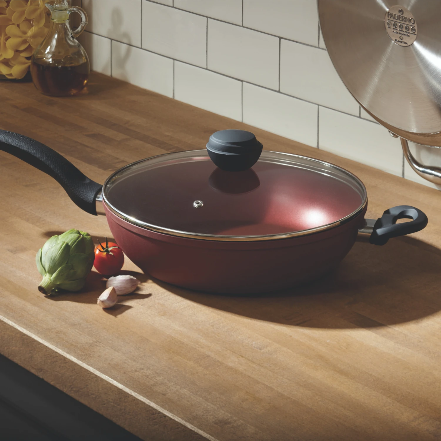 Paderno Classic Non-Stick Jumbo Cooker, 3-Qt | Grande Mijoteuse Antiadhésive Classique, 3 Pte Cookware 4 Paderno Classic Non-Stick Jumbo Cooker, 3-Qt | Grande Mijoteuse Antiadhésive Classique, 3 Pte Cookware