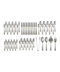 Paderno Richmond Polished Finish 55 Piece Flatware Set | Service De Couverts Polis Richmond, Paq. 55 Best Sellers