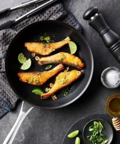 Paderno Hard Anodized Roaster With Smart V-Rack | Rôtissoire à Anodisation Dure Avec Grille En V Intelligente