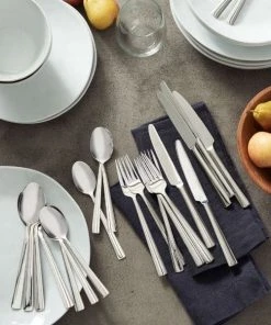 Paderno Argentia 60 Piece Flatware Set, Polished Finish