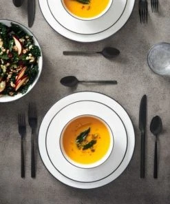 Paderno Bonavista Mid-Rim Dinner Plate Set, 6 Piece Best Sellers