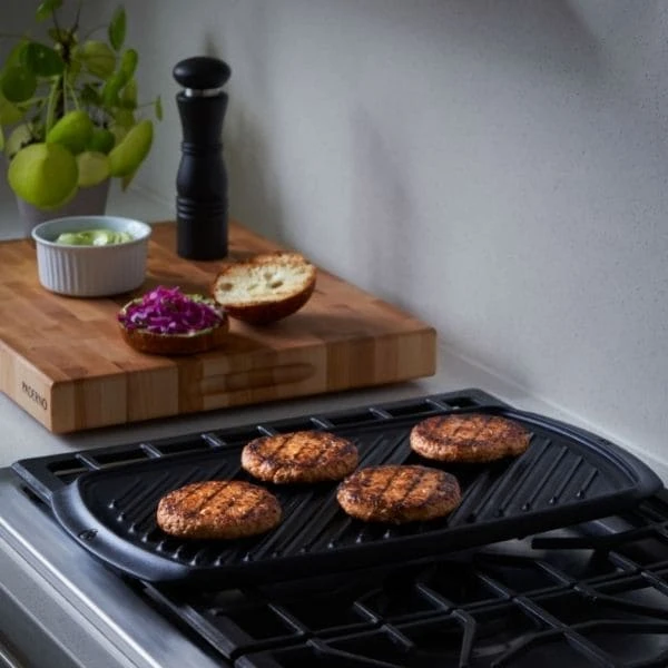 Paderno Pre-Seasoned Cast Iron Reversible Grill And Griddle New Arrivals 8 Paderno Pre-Seasoned Cast Iron Reversible Grill And Griddle New Arrivals