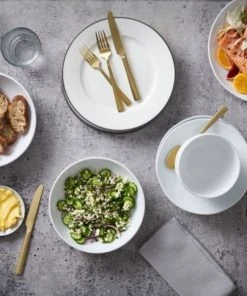 Paderno Summerside Champagne 20 Piece Flatware Set, Matte Finish 27 Paderno Summerside Champagne 20 Piece Flatware Set, Matte Finish