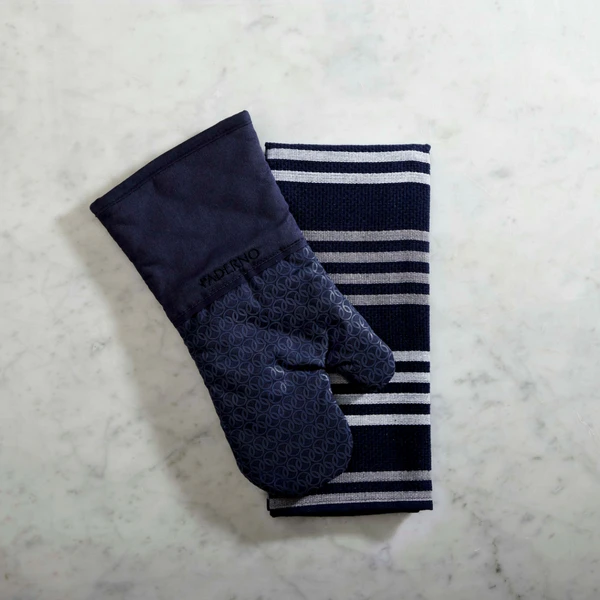 Paderno Basketweave Kitchen Towel 2-Pack, Navy | Serviette De Cuisine Tressage De Panier, Marine, Paq. 2 Best Sellers 4 Paderno Basketweave Kitchen Towel 2-Pack, Navy | Serviette De Cuisine Tressage De Panier, Marine, Paq. 2 Best Sellers