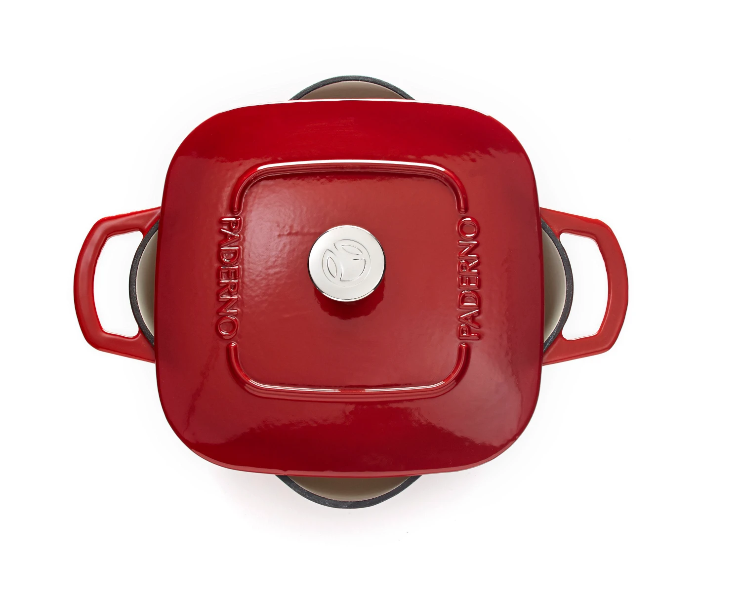 Paderno Cookware Dutch Oven 5 Quarts, Red | Cocotte En Fonte 5 Pintes, Rouge 5 Paderno Cookware Dutch Oven 5 Quarts, Red | Cocotte En Fonte 5 Pintes, Rouge