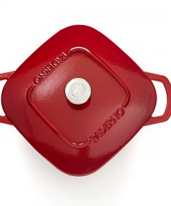 Paderno Cookware Dutch Oven 5 Quarts, Red | Cocotte En Fonte 5 Pintes, Rouge 11 Paderno Cookware Dutch Oven 5 Quarts, Red | Cocotte En Fonte 5 Pintes, Rouge