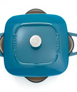 Paderno Dutch Oven 6.5 Quarts, Teal | Cocotte En Fonte 6.5 Pintes, Sarcelle Cookware
