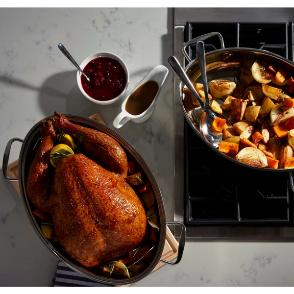 Paderno Stainless Steel Multi-Roaster With Removable Rack | Rôtissoire Multifonction Avec Grille Amovible 6 Paderno Stainless Steel Multi-Roaster With Removable Rack | Rôtissoire Multifonction Avec Grille Amovible