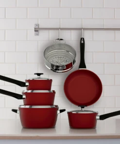 Paderno Cookware Classic Non-Stick Cookset, 11-pc | Classic 11pc Anti-adhésif Placer