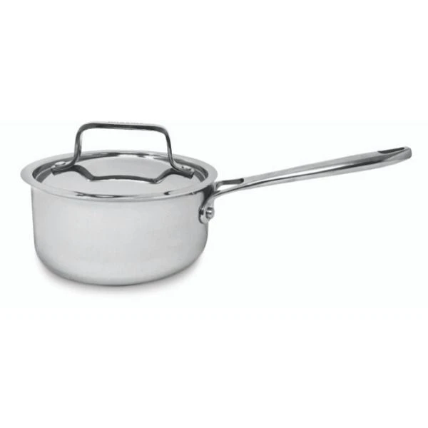 Paderno Canadian Professional Stainless Steel Clad Saucepan, 1.7 Qt Cookware 3 Paderno Canadian Professional Stainless Steel Clad Saucepan, 1.7 Qt Cookware
