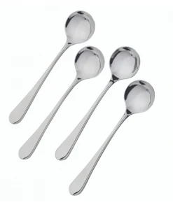 Paderno Best Sellers Richmond Soup Spoons, 4 Piece | Cuillères à Soupe Richmond, 4 Pièces