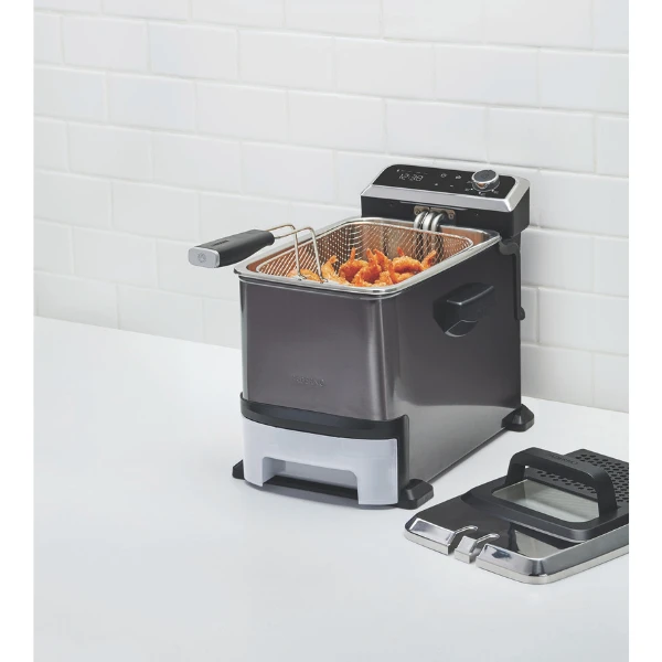 Paderno 3.5-Litre Auto-Drain Deep Fryer | Friteuse à Drainage Automatique De 3,5 litres Appliances 5 Paderno 3.5-Litre Auto-Drain Deep Fryer | Friteuse à Drainage Automatique De 3,5 litres Appliances