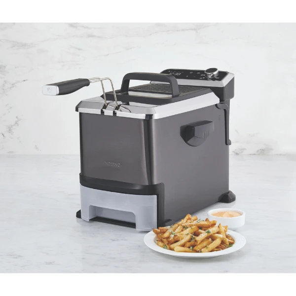 Paderno 3.5-Litre Auto-Drain Deep Fryer | Friteuse à Drainage Automatique De 3,5 litres Appliances 4 Paderno 3.5-Litre Auto-Drain Deep Fryer | Friteuse à Drainage Automatique De 3,5 litres Appliances