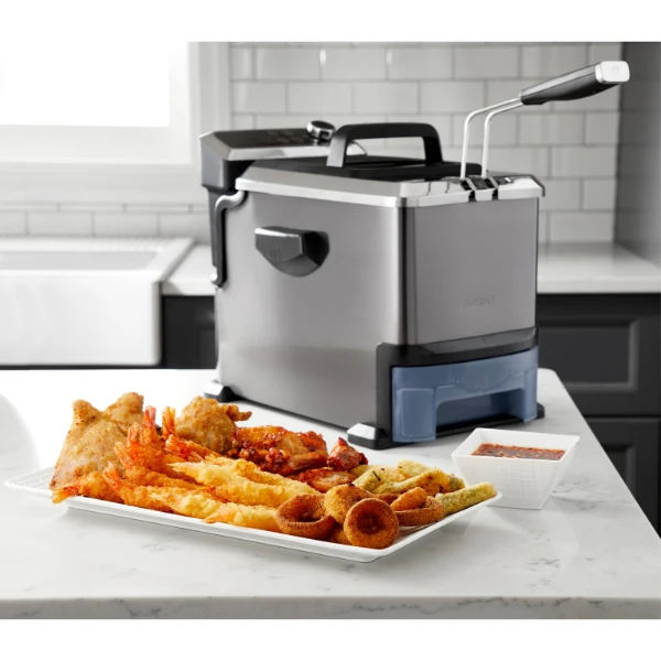 Paderno 3.5-Litre Auto-Drain Deep Fryer | Friteuse à Drainage Automatique De 3,5 litres Appliances 6 Paderno 3.5-Litre Auto-Drain Deep Fryer | Friteuse à Drainage Automatique De 3,5 litres Appliances