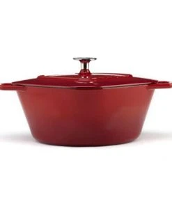 Paderno Cookware Dutch Oven 6.5 Quarts, Red | Cocotte En Fonte 6.5 Pintes, Rouge