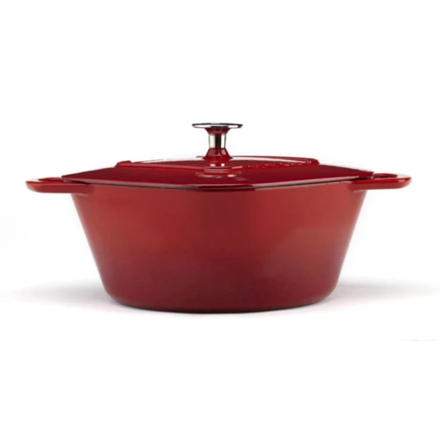 Paderno Cookware Dutch Oven 6.5 Quarts, Red | Cocotte En Fonte 6.5 Pintes, Rouge 3 Paderno Cookware Dutch Oven 6.5 Quarts, Red | Cocotte En Fonte 6.5 Pintes, Rouge